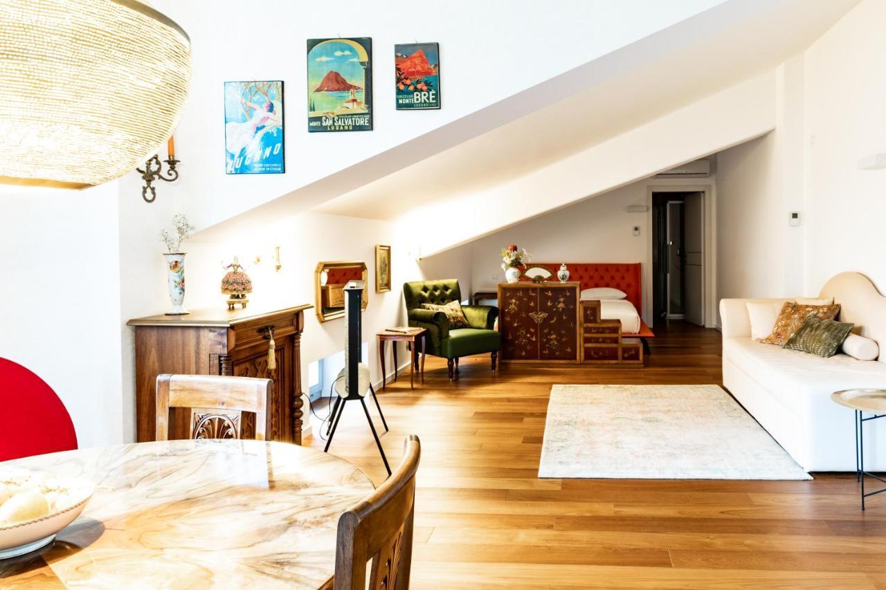 Al Ciani Balcony Suite Lugano Eksteriør billede